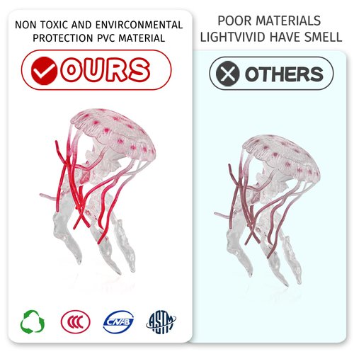 Sea Ocean Marine Animal Model Playsets 13 PCS Octopus Squid Crab Shrimp Hermit Crab Sea Turtle Action Figure Desktop Decoration Collection Party Favors Toys for Boys Girls Kids 5 6 7 8 Year Old