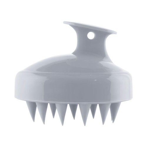 Nykaa Naturals Scalp Brush - Scalp Massager for Hair Growth - Helps with Dandruff Prevention, Itchiness Relief, and Follicle Stimulation - Grey - 1 pc