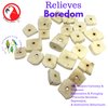 Bonka Bird Toys 3889 Pk24 Sola Squares Foot Talon Craft Part Natural Chew Cockatiel Parakeet Conure and Other Small Pets
