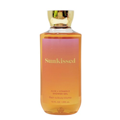 Bath & Body Works Sunkissed - 2 pack- Shower Gel With a Cherry On Top Soap.