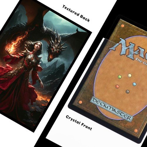 Hypttior MTG Card Sleeves - Feel My Wrath - 100ct Matte Art Card Sleeves, Perfect for MTG, TCG Cards