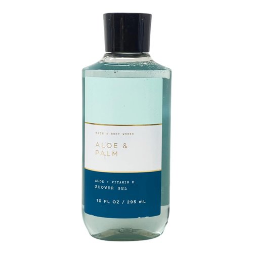 Bath & Body Works Aloe Palm Signature Collection Shower Gel For Women 10 Fl Oz (Aloe & Palm)