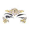 women mermaid face gems make up face jewels body glitter rhinestone rave festival face body temporary tattoos for music festivals bohemian felf-adhesive crystal sticker