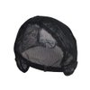 Double Lace Wig Cap for Making Wigs with Adjustable Straps on the Back Swiss Lace Hairnet (Small 21.5inch, Black)