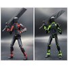 T13 Action Figure Set (Assembly Completed), 3D Printed Multi-Jointed Movable Titan 13 Lucky Dummy 13 Mobile Robot, Nova 13 Action Figures Desktop Decorations for Game Lovers Toy (Black Red Green）