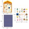 Fancy Land Nativity Bingo Game for Kids 24 Players Christmas Stable House Christain Bingo Game Holiday Religious Party Activities VBS