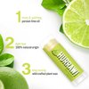 Hurraw! Lime Lip Balm, 2 Pack: Organic, Certified Vegan, Cruelty and Gluten Free. Non-GMO, 100% Natural Ingredients. Bee, Shea, Soy and Palm Free. Made in USA