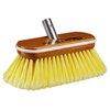 STAR BRITE Extend-A-Brush Premium Soft Wash 8" Synthetic Wood Block Brush Head - Versatile Cleaning for Boats, RVs & More - Available in Soft, Medium & Stiff Textures (Yellow, Soft )