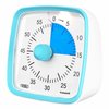 Yunbaoit Visual Timer with Night Light, 60-Minute Countdown Timer for Kids and Adults, Silent Classroom Timer, Time Management Tool for Home, School, or Work (Light Blue)