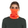Minus33 - Midweight Neck Gaiter - 100% Merino Wool - Multipurpose Headwear - Skiing Neck Warmer - Winter Face Mask - Blaze Orange Moisture Wicking Neck Wear