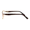 PASTL Womens Reading Glasses Magnified Readers Cateye Spring Hinge Rose Gold +2.5