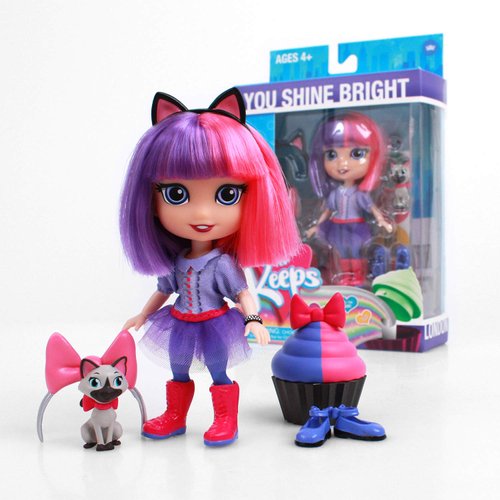 Loyal Subjects - for Keeps London Girl with Cupcake Keepsake 5 Action Figure (Net)