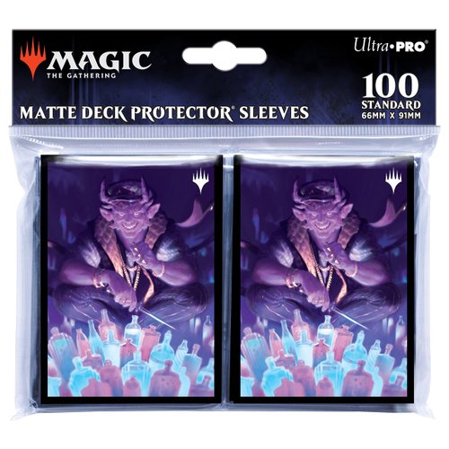 Ultra PRO - Magic: The Gathering - Streets of New Capenna 100ct Card Sleeves (C)- Protect Your Cards with ChromaFusion Technology and Prevent Wear and Tear on Your Collectible Cards