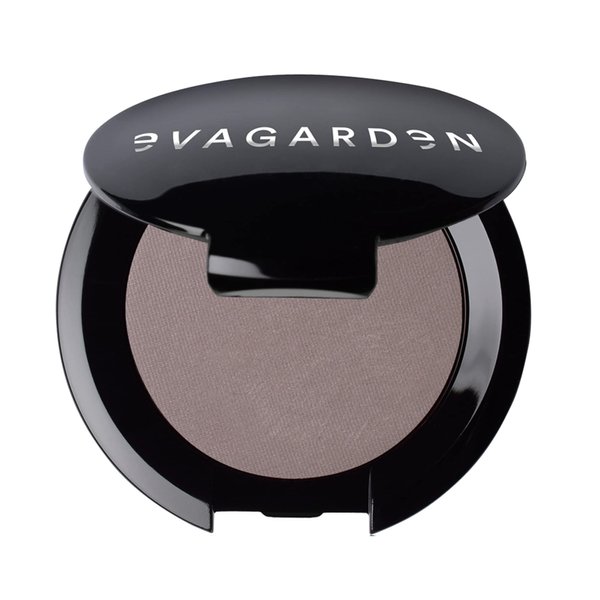 EVAGARDEN Velvet Matte Eye Shadow - Creamy and Velvety Powder with Intense Color - High Pure Pigments Creates Soft Focus Effect - Light, Adherent Film Blends Easily - 124 Iron - 0.08 oz