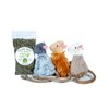 Meowy Janes Refillable Mouse 3 Pack Handmade Cat Toy with Catnip Filling | Fuzzy Toy Gift Pack for Cats