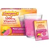 Emergen-C 1000mg Vitamin C Powder, with Antioxidants, B Vitamins and Electrolytes, Immunity Supplements for Immune Support, Caffeine Free Fizzy Drink Mix, Pink Lemonade Flavor - 30 Count