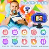 Agoigo Kids Waterproof Camera Toys for 3-9 Year Old Boys Girls Christmas Birthday Gifts HD Children's Digital Action Camera 2 Inch Screen with 32GB Card (Dark Blue)