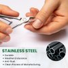 NGHIA Cuticle Nipper - D-07 JAW 12 | Stainless Steel | Durable and Sharp | Ergonomic Design | Grey Plated | Ideal for Salons and Home Use