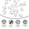 20PCS Rocker Panel Moulding Rivets Clips, White Nylon Moulding Clips, Side Skirt Sill Fasteners, Universal Car Retainers, Compatible with Buick Excelle GM Cadillac Avalanche, Replaces GM: 25693852