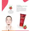 Vaadi Herbals Strawberry Scrub Face Wash with Mulberry Extract, 60g