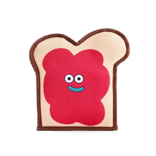 Leaps & Bounds Foraging Puzzle Plush PB&J Dog Toy Medium