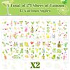 224 PCS Margs and Matrimony Temporary Tattoos Stickers Margarita Lemon Cocktail Tattoos Stickers for Bachelorette Party Favors, Birthday Decorations, and Gifts