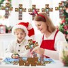 WATINC 24Pcs Christmas Nativity Scene Cross Craft Kit for Kids, Make Your Own Jesus is The Reason for The Season Hanging Ornaments, Jesus Birth Faith Trust Love Sunday School Church Party Decor