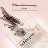 Kitsch Blonde Bobby Pins - 1.87 Inches | Ideal for Blonde, Thick & Thin Hair | Hair Styling Accessories for Kids, Girls and Women | Hair Stylist Must Haves | Stylish and Secure Hair Pin - 45 pcs
