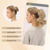 MARYLING Comb Clip Drawstring Wavy Ponytail Hair Extensions Short Ponytail Extension Soft Synthetic Thick Clip on Pony Tails Hairpieces for Women (30#)…