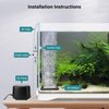 hygger Non-Clogging Fish Tank Bubbler, Aquarium Air Stone with Special EVA Material, Air Bubbler for Nano Air Pump Fish Tank Small Bucket and Hydroponics