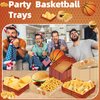 Basketball Party Decorations Basketball Party Supplies-36Pcs Basketball Party Favors Basketball Paper Food Tray Basketball Disposable Serving Boats for Basketball Theme Birthday Party Decorations