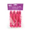 Wet Brush-Pro Professional Styling Clips, Punchy Pink, 4-Count/1 Pack