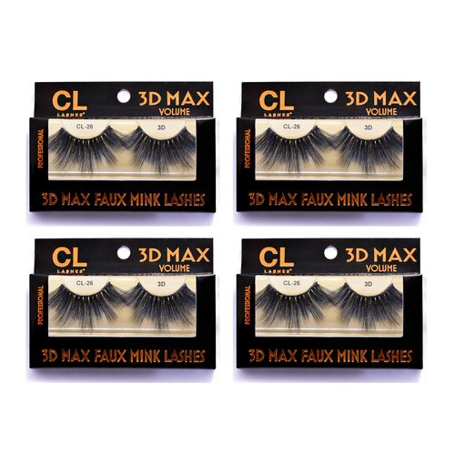 CL 3D MAX Faux Mink Lashes (4packs) (26)