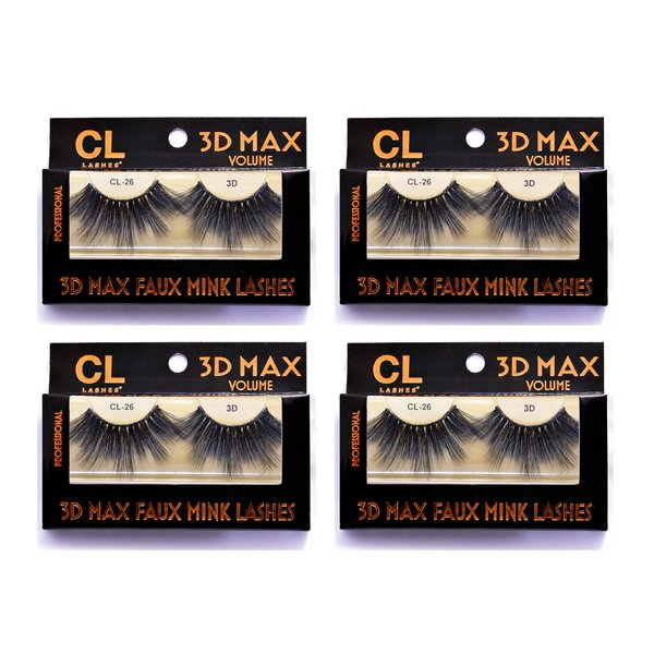 CL 3D MAX Faux Mink Lashes (4packs) (26)