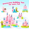 Hiwawind Updated Magnetic Blocks-Princess Toys, Creative Magnetic Building Blocks Toddler Toys, Birthday Gifts for Kids 3+ Years Old, STEM Montessori Sensory Toys for Boys & Girls Age 3-4 4-5 6-8