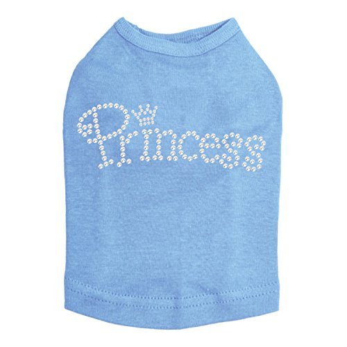 Princess # 4 Dog Shirt S BLUE