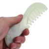 Healeved 4PCS Scalp Comb Natural Jade Gua Sha Comb Scalp Massage Comb Detoxing Comb Head Massage Comb Jade Comb for Scalp Facial Massage Relaxation