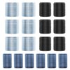 xnicx 18pcs Self Grip Hair Rollers,Heatless Curlers Hair Rollers for Long Medium Short Hair,No Heat Hair Curlers to Sleep In,Salon Hairdressing Curlers,3 Sizes Hair Rollers in 1 set
