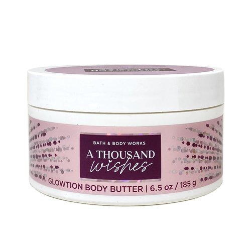 Bath & Body Works A Thousand Wishes 2 Pack Glowtion Body Butter Bundle with a Himalayan Salts Springs Bar Soap - Full Size