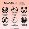 Kandi Koated Glaze Illuminating Lip Shine [Indulgent] Vegan Lip Gloss | Hydrating Lip Glaze with Paraben-Free, Cruelty-Free Formula, Sheer Color | Beauty & Makeup