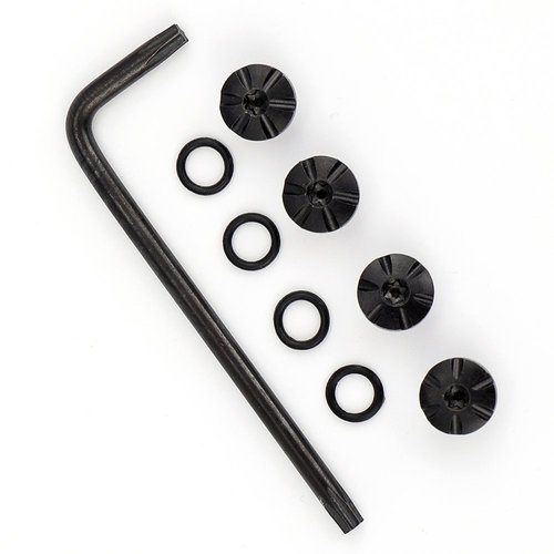 Cool Hand Customized Screws for Sig Sauer P226, P228, P229 Grips, 4 Stainless Steel Screws, 4 O Rings, T10 Torx Key, Black, SP226-4-B
