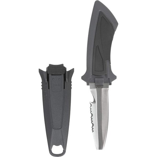 TUSA FK-11 Mini Dive Knife, Blunt Tip, Black