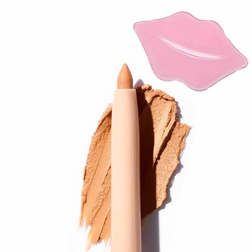 Glam Lux Beauty Bundle Beauty Creations Nude X Lip Liner Creamy Last All Day Flawless Application, Waterproof, Retractable Shaping & Sculpting, w/Collagen Lip Mask (Nude Alert, 1 Count)