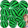 [ 10''+8'' ] 12 Pack Watermelon Beach Balls Bulk, Inflatable Swimming Pool Toys Mini Beach Ball for Kids Birthday Party Favors Outdoor Summer Games Fruits Theme Pool Party Decorations