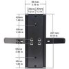 VideoSecu Adjustable AV Shelf Wall Mount Bracket for DVD Player Receiver VCR DVR Cable Box or Other Audio Component - Under TV Bracket MA1