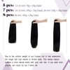 LaaVoo Clip in Hair Extensions Real Human Hair Balayage Remy Hair Extensions Clip ins Dark Brown to Light Brown Real Hair Extensions Clip in Human Hair Double Weft 20 Inch 7pcs 120g