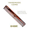 Kent 5T Fine Tooth Comb and Wide Tooth Comb Hair Comb for Hair Styling, Handmade Hair Comb for Men and Hair Combs for Women, Beard Comb and Mustache Comb - Saw Cut and Hand Polished Kent Comb