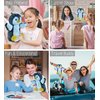 DolliBu Penguin Plush Hand Puppet for Kids - Soft Stuffed Animal Hand Puppet Toy for Puppet Show Games Puppet Theaters for Kids, Adult Cute Puppets Educational Toy to Teach Children & Toddlers