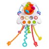 Yummy Baby Montessori Sensory Toy for Babies, Silicone Pull String Teething Toy, Perfect for Entertaining Baby While Developing Motor and Sensory Skills (Space Ship)