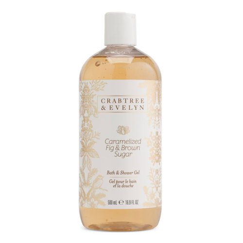 Crabtree & Evelyn Caramelized Fig & Brown Sugar Body Wash Shower Gel 16.9 fl oz